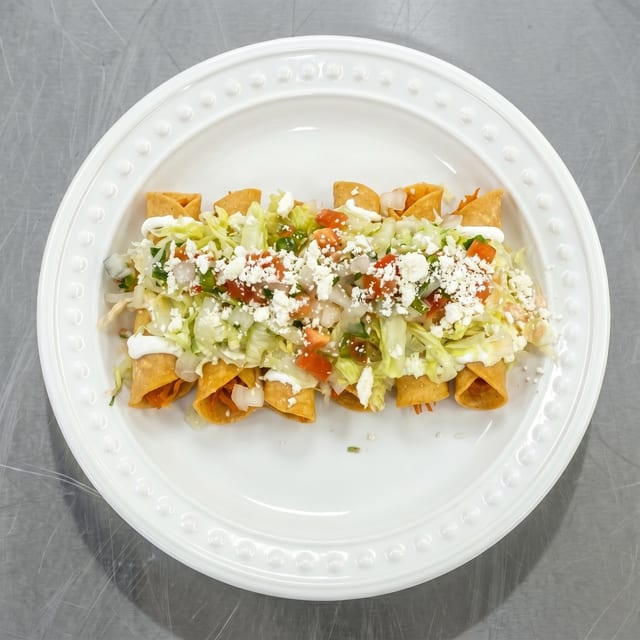 Taquitos Dorados.