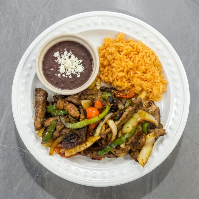 Beef Fajitas.